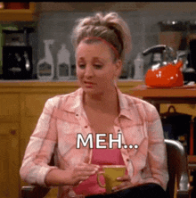 When A Book Defines the Term "Meh"